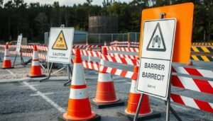 Como sinalizar áreas de obras com segurança
